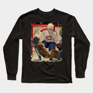 Rick Wamsley - Montreal Canadiens, 1984 Long Sleeve T-Shirt